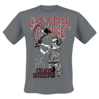 Cannibal Corpse Chaos Horrific Bootleg Tričko charcoal