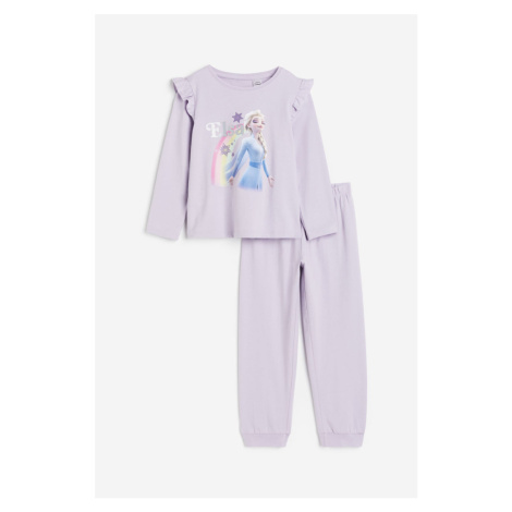 H & M - Žerzejové pyžamo - fialová H&M
