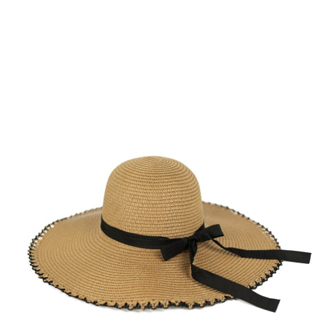 Letní klobouk Art of Polo 22116 Milas Tmavě béžová