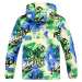 Chlapecká jarní, podzimní bunda KUGO B2871, mix barev / modré zipy Barva: Mix barev