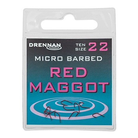 Drennan háčky red maggot - velikost 20