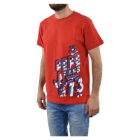 Pepe Jeans pánské červené tričko Sammi