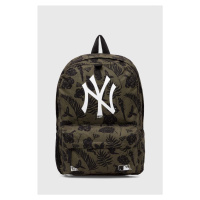 Batoh New Era AOP NEW YORK YANKEES zelená barva, velký, vzorovaný, 60503764