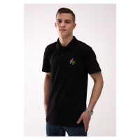 Folkstar Man's Polo Shirt Embroidery M