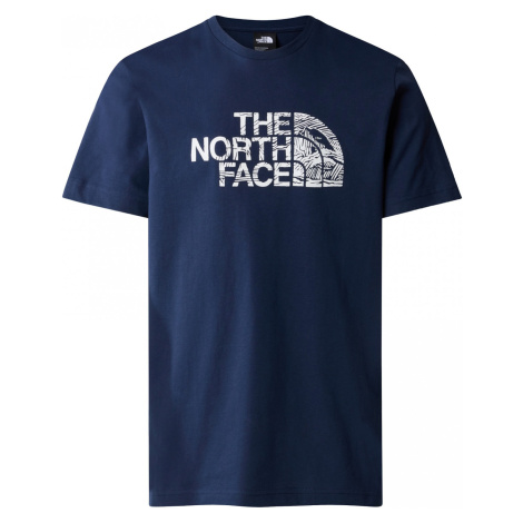 Pánské triko The North Face M S/S Woodcut Dome Tee