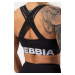 NEBBIA - Sportovní podprsenka Cross Back 410 (black) - NEBBIA