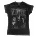 Nirvana tričko, Faded Faces, dámské