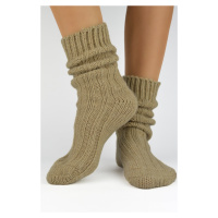 Pánské ponožky Noviti SW007 - Alpaka vlna Béžová