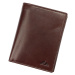 Pánská kožená peněženka EL FORREST 511-28 RFID hnědá