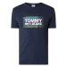 Tommy Hilfiger TOMMY JEANS pánské tmavě modré tričko TJM STRETCH TEE CENTRE LOGO