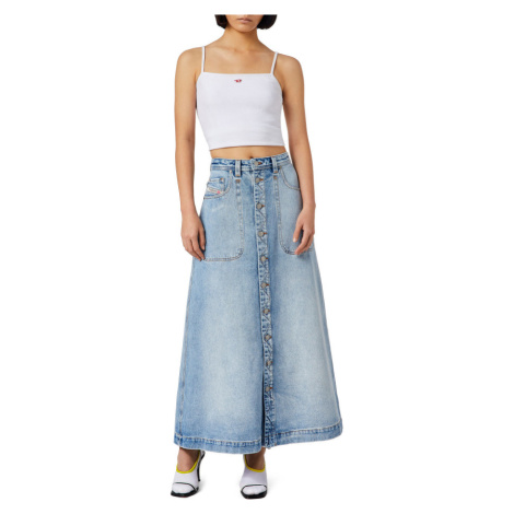 Sukně diesel de-albus-l skirt modrá