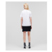 Tričko karl lagerfeld karl archive oversized t-shirt bílá