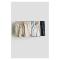 H & M - 4-pack jersey shorts - béžová