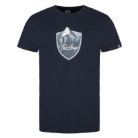 Pánské triko - LOAP Alesh, tmavě modrá Barva: Modrá tmavě