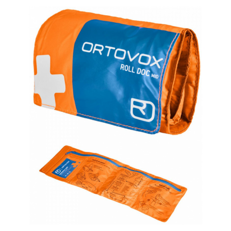 Lékárnička Ortovox First Aid Roll Doc Mid shocking orange