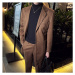 Pánský luxusní set - dlouhé sako / kabátek + kalhoty