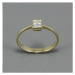 Diamantový zlatý prsten K1249