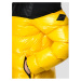 Černo-žlutá pánská prošívaná zimní bunda Replay