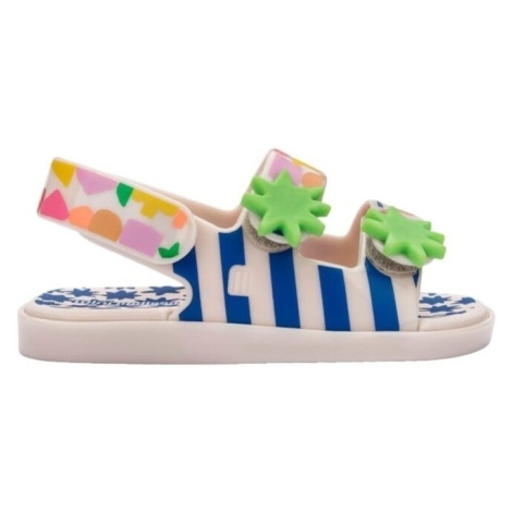 Melissa MINI Estrelar + Fábula B Baby Sandals - Beige/Blue ruznobarevne