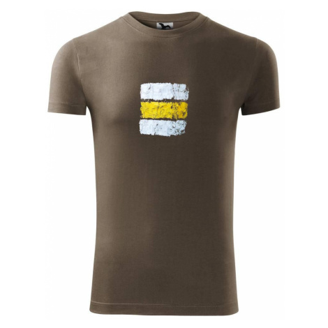 Turistická značka - žlutá - Viper FIT pánské triko
