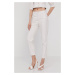 Kalhoty Pinko dámské, bílá barva, jednoduché, high waist