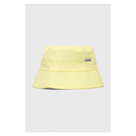 Klobouk Rains 20010 Bucket Hat žlutá barva