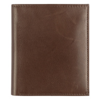 LIVERGY® Pánská kožená peněženka (hnědá)