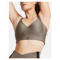 Hnědá sportovní podprsenka Under Armour UA Infinity Low 2.0Strap Bra