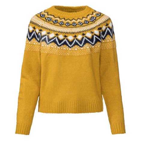 esmara® Dámský úpletový svetr (žlutá)