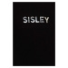 Dětská bavlněná mikina Sisley černá barva, s kapucí, hladká