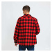 Urban Classics Padded Check Flannel Shirt Red/ Black