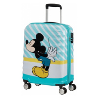 AT Dětský kufr Wavebreaker Disney Spinner 55/20 Cabin Mickey Blue Kiss, 40 x 20 x 55 (85667/8624