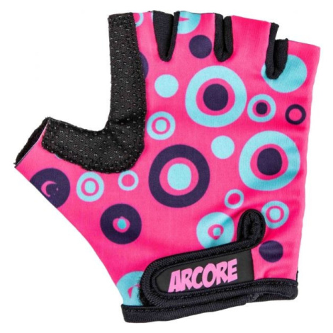 Arcore ZOAC Dětské cyklistické rukavice, růžová, velikost