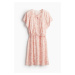 H & M - MAMA Viskózové šaty na kojení - růžová