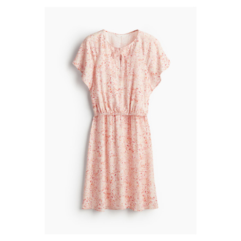 H & M - MAMA Viskózové šaty na kojení - růžová H&M