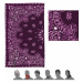 Multifunkční šátek SENSOR Tube Ornament fialová