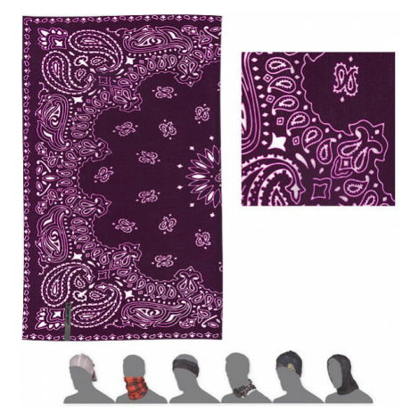 Multifunkční šátek SENSOR Tube Ornament fialová