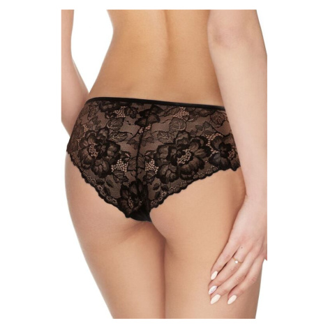 Bokové krajkové kalhotky 46 černé Ewana