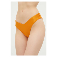 Plavkové kalhotky Abercrombie & Fitch oranžová barva