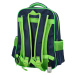 Dětský látkový školní batoh Formule, zelená