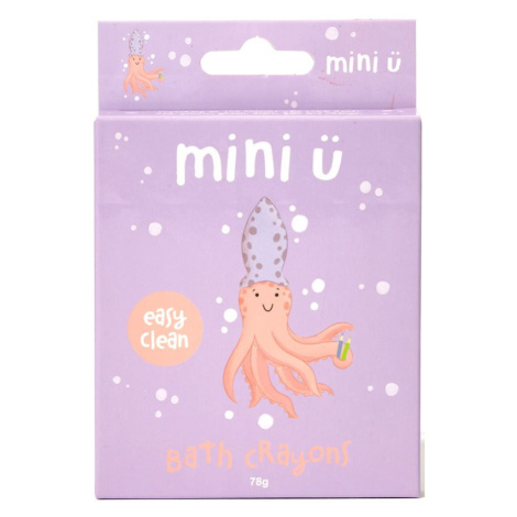 Mini-U Bath Crayons barevné tužky do koupele 6 ks