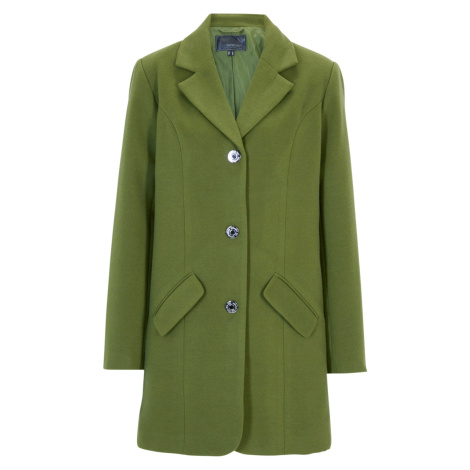 Bonprix BPC SELECTION krátký kabátek Barva: Zelená, Mezinárodní