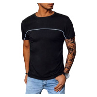 D Street Pánské tričko s krátkým rukávem Dorje černá Černá