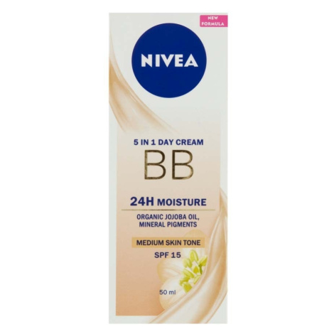 NIVEA - 5 in 1 Day Cream BB a CC krémy 50 ml Tmavší odstín