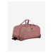Růžová cestovní taška Travelite Kick Off Wheeled Duffle XL Rosé