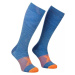 Ortovox Tour Compression Long M Safety Blue Ponožky