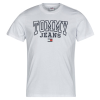 Tommy Jeans TJM RGLR ENTRY GRAPHIC TEE Bílá