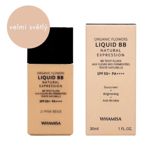 WHAMISA BIO BB krém SPF50+ Pink Beige