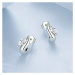 GRACE Silver Jewellery Stříbrné náušnice se zirkony Luisa - stříbro 925/1000 E-BSE971/215 Stříbr