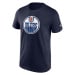 Edmonton Oilers pánské tričko Primary Logo Graphic T-Shirt blue